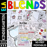 Consonant Blends Phonics Printables Kindergarten | R, L, S