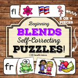 Blends Activity Puzzles Distance Learning