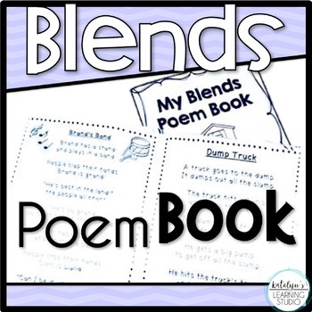 Preview of Blends Reading Passages - First Grade Reading Fluency Passages and Poems