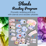 Blends Reading Program: Montessori Phonetic Reading-Blends