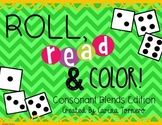 Blends- Roll, Read, and Color