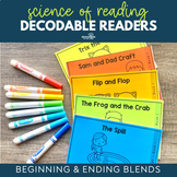 Blends Science of Reading Decodable Readers with Comprehension & Word Work