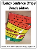 Blends Sentence Fluency Strips