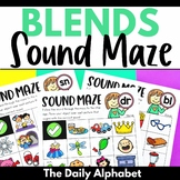 Blends Sound Mazes | R-blends, L-blends, s-blends activity