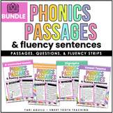 Blends, Vowel Teams & Digraph BUNDLE - Reading Passages & 