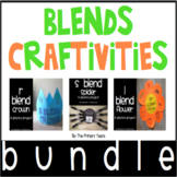 Blends Word Work Craftivities - Phonics Project BUNDLE