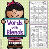 Blends Worksheets (Reading & Writing Words With Blends)