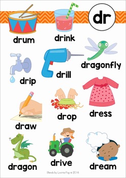 Blends Worksheets and Activities - DR by Lavinia Pop | TpT