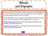 Blends and Diagraphs