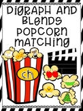 Blends and Digraph Popcorn Search and Find Match Up Cards