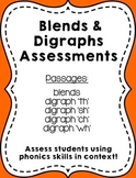 Blends and Digraphs Assessment