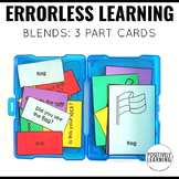 Blends and Digraphs Errorless Learning | Low Prep Phonics Centers
