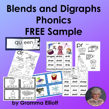 Blends and Digraphs Activities FREE Sample | TpT