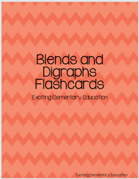 Preview of Blends and Digraphs Flashcards