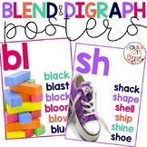 Blends and Digraphs Posters