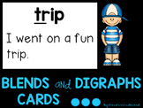 Blends and Digraphs Reading Practice Cards: A Reading Inte