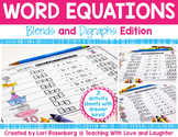 Blends and Digraphs Word Equations