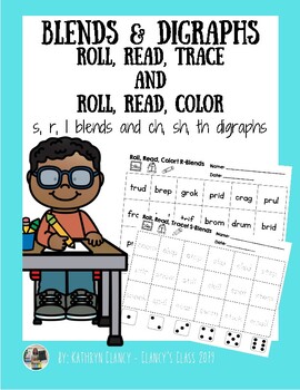 Blends and Digraphs Word Work by Clancy's Class | TpT