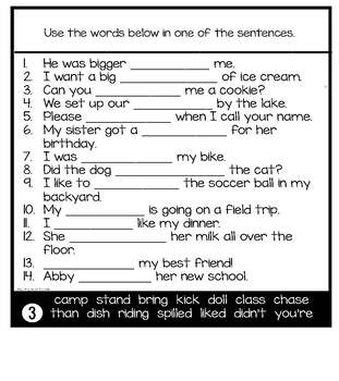 Blends and Digraphs Worksheets | Journeys Unit 2 Review | TpT