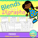Blends and Digraphs {freebie}