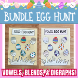 Blends and Vowels Spring Craft - Easter Phonics Crafts - E