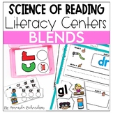 Blends for Science of Reading Literacy Centers, Beginning 