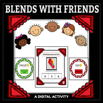 Preview of Blends with Friends digital activity