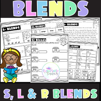 Preview of Blends worksheets