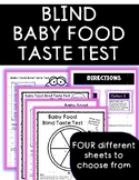 Blind Baby Food Taste Test (Parenting or Child Development)
