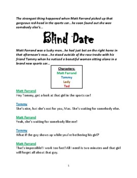Preview of Blind Date: Mysterious Reader's Theatre Story