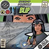 Blip - Coordinate Geometry Superhero Activities & Sci-Fi S