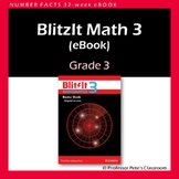 BlitzIt Mathematics 3: 32-week eBook to learn number facts