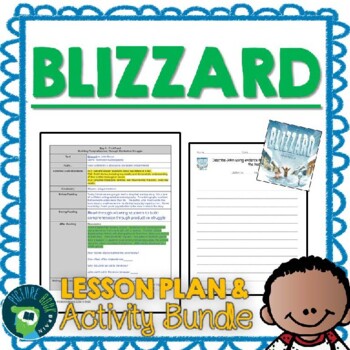 Preview of Blizzard by John Rocco Lesson Plan and Google Activities