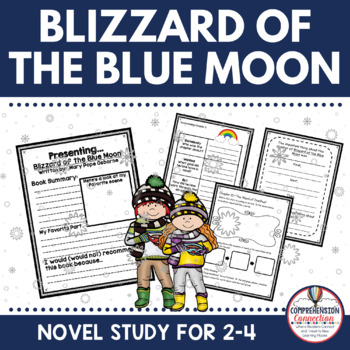 Preview of Blizzard of the Blue Moon Novel Study