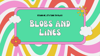 Preview of Blobs and Lines (with ASL support)- Back to School Ice Breaker