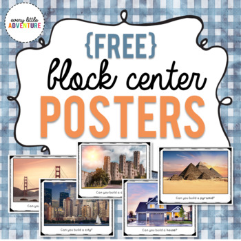 Preview of Block Center "Can You Build It" Posters