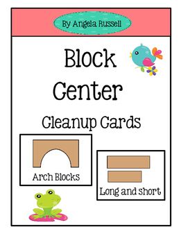 Preview of Block Center - Cleanup Cards