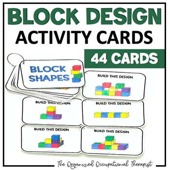 Preview of 3D Cube Block Pattern Center Cards