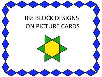 Preview of Block Designs on Picture Cards (ABLLS-R Task B-9)