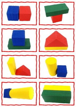 Preview of Block, Imitation, Building, Copying, Lego Therapy, ABA, Behaviour, Therapy, OT