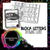 Block Letters Drawing Guide
