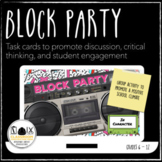 Block Party In Character Character Education Task Cards