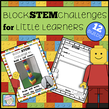 Preview of STEM Activities and Challenges First Grade Kindergarten Second Grade