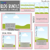 Blog Image Templates Graphics for Teacher Authors for Canv