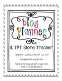 Blog Planner and TPT Store Tracker