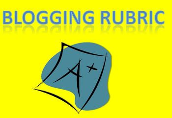 Preview of Blogging Comments Rubric