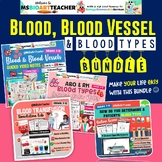 Blood, Blood Vessel & Blood Types Bundle