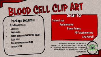 Preview of Blood Cell Clipart