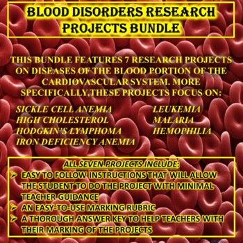 Preview of Circulatory System/Blood Disorders Research Projects (7 Projects in Total)