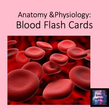Preview of Blood Flash Cards